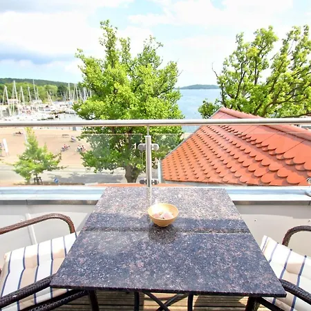 Hafennahe Penthousewohnung Mit Meerblick - Hafenresidenz Lauterbach 2-7 Apartment